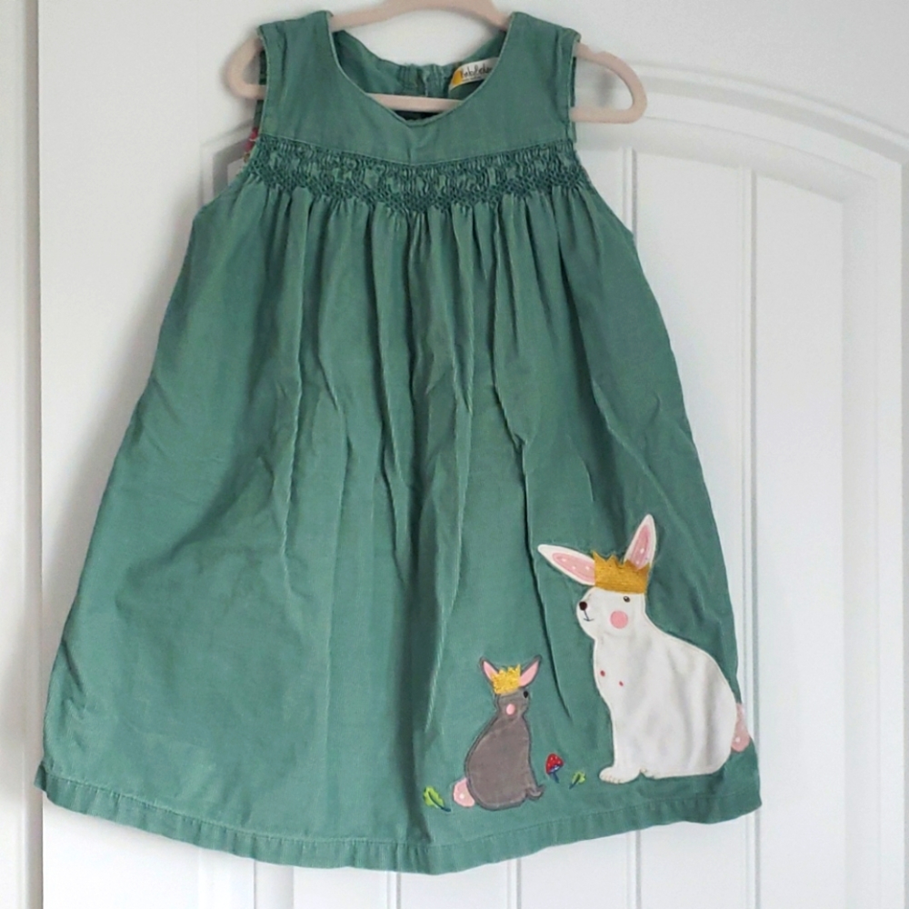 Baby Boden Applique Dress